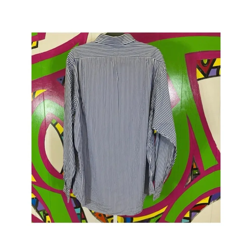 Polo by Ralph Lauren, Striped Long Sleeve Shirt. Size 18 XXL. Excellent cond!
